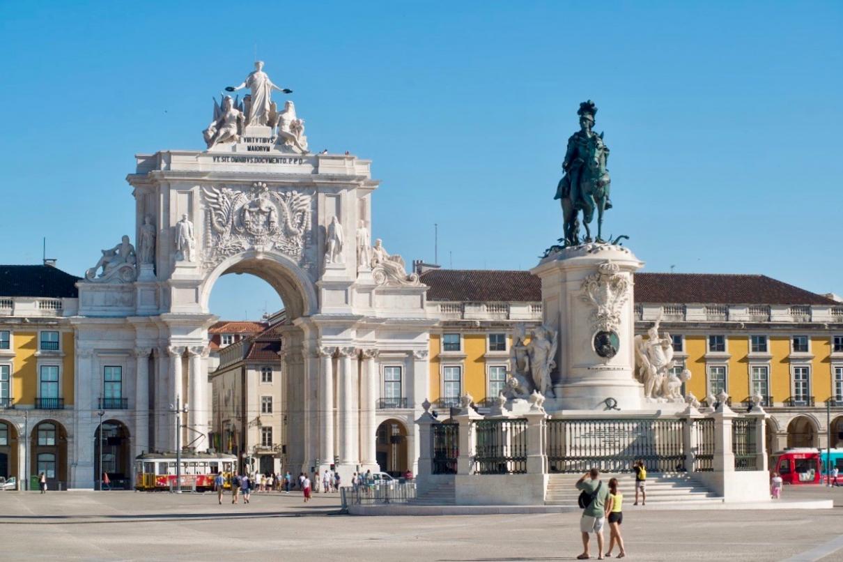 Cidade de Lisboa Imagem Turística Terreiro do Paço